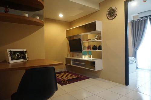 foto tampak rumah tipe 1 Bedroom-A/B perumahan Perumnas Sentraland Cengkareng