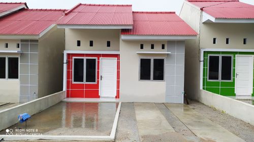 foto tampak rumah tipe 36 perumahan Griya Kenanga