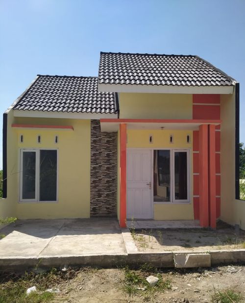 foto tampak rumah tipe 30 perumahan KEBONAGUNG VIEW