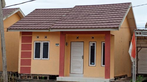 foto tampak rumah tipe 36/104 (Pintu 1) perumahan GREEN DUTA