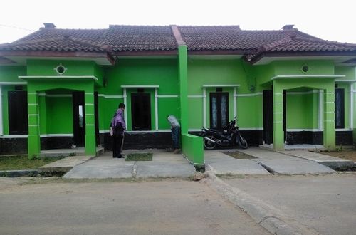 foto tampak rumah tipe 45 perumahan Cidura Regency