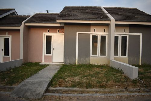 foto tampak rumah tipe 30/72 perumahan Saputra Raya
