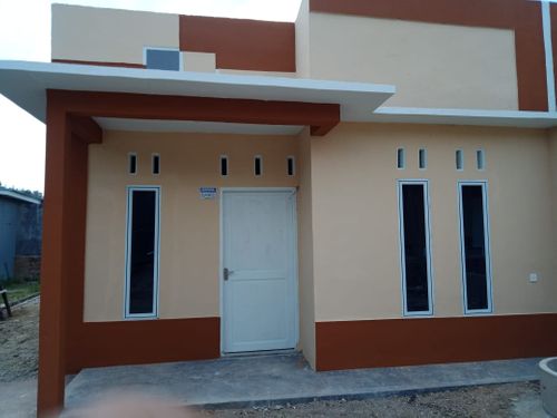 foto tampak rumah tipe 36 perumahan MUTIARA BINTAN