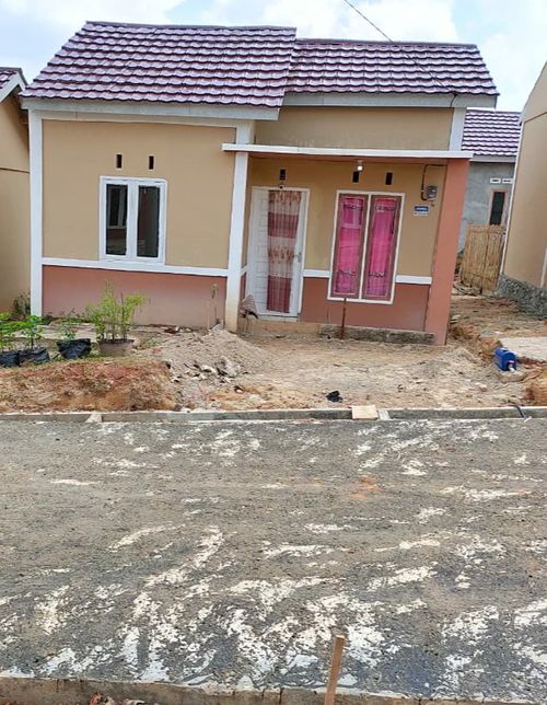 foto tampak rumah tipe 36 subsidi perumahan RAPEN GREEN CITY TAHAP II
