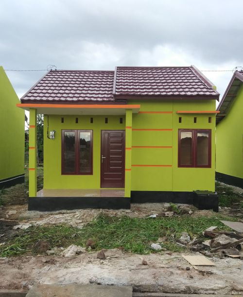 foto tampak rumah tipe 36/200 perumahan GRIYA KECIPIR INDAH
