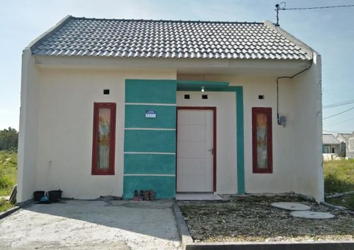 foto tampak rumah tipe 30/66 perumahan GRAHA PERMAI SUGIO