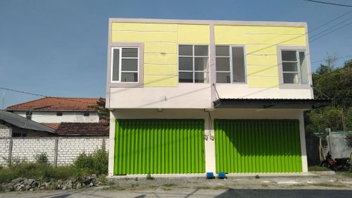 foto tampak rumah tipe 55 /35 perumahan GRAHA PERMAI SUGIO