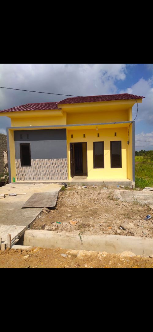 foto tampak rumah tipe 36 perumahan PESONA MANGKOL ASRI