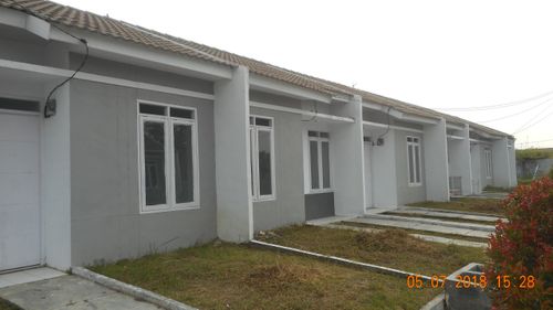 foto tampak rumah tipe ORCHID perumahan TAMAN CIRUAS PERMAI