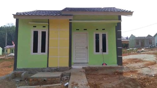 foto tampak rumah tipe 36 perumahan Perumahan Adzikro 