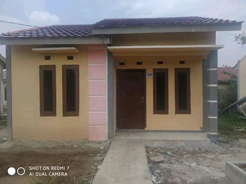 foto tampak rumah tipe 36 perumahan CAHAYA RESIDENCE