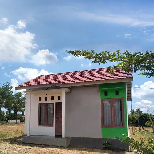 foto tampak rumah tipe Subsidi perumahan (KSA) Kampoeng Shafwah Asri Pelaihari