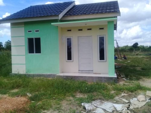 foto tampak rumah tipe SUBSIDI perumahan PERUMAHAN ABADI GARDEN