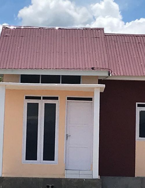 foto tampak rumah tipe 36 perumahan GRIYA FAIRUZ TADULAKO