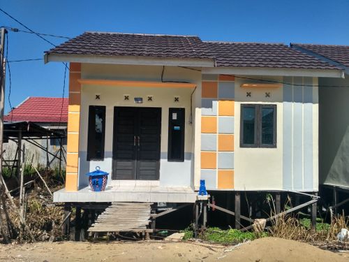foto tampak rumah tipe 36  perumahan Griya Tembikar Asri 2