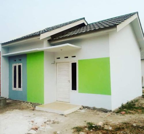 foto tampak rumah tipe Gading perumahan GADING PERMAI