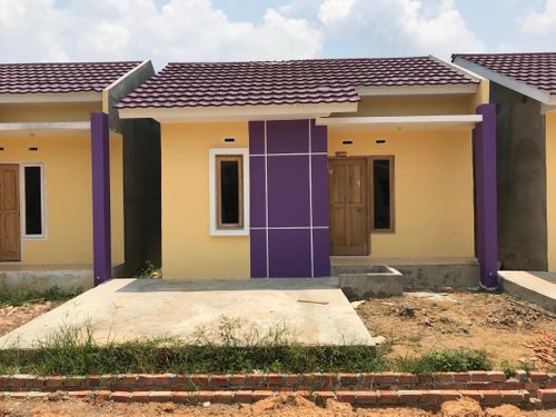 foto tampak rumah tipe 36 perumahan Sekapur Sirih 2 Residence