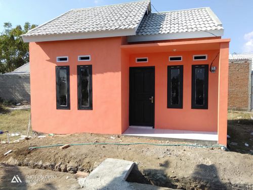 foto tampak rumah tipe SUBSIDI perumahan Pengantigan Residence