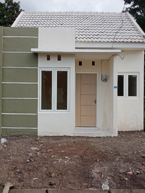 foto tampak rumah tipe 30 perumahan GREEN GARDEN 2
