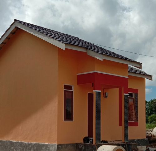 foto tampak rumah tipe 36 perumahan amira residence