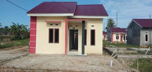 foto tampak rumah tipe 36 perumahan PESONA ANAI LESTARI