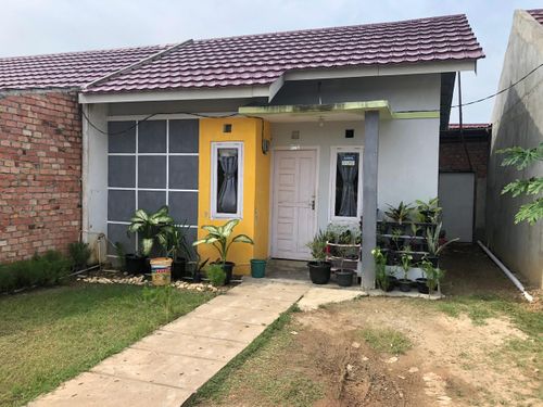 foto tampak rumah tipe ALAM ASRI perumahan ALAM ASRI