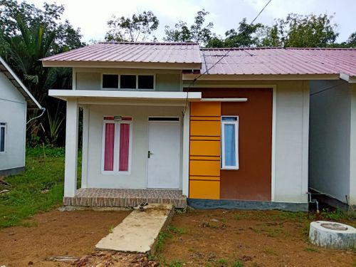 foto tampak rumah tipe 36 perumahan BARUNIA RESIDENCE 3