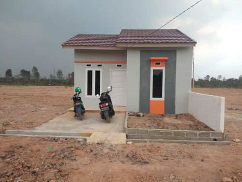 foto tampak rumah tipe tapak perumahan Anugerah residence 2