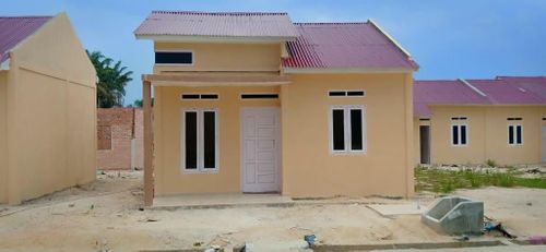 foto tampak rumah tipe subsidi 36 perumahan PERMATA SURYA REGENCY