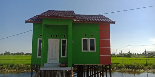 foto tampak rumah tipe 36  perumahan KOMP.RAHAYU ALAM HIJAU