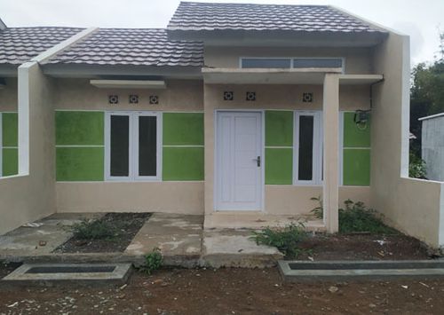 foto tampak rumah tipe Subsidi perumahan GRAHA BANGSRI INDAH