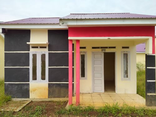 foto tampak rumah tipe SUBSIDI perumahan Madani Estate
