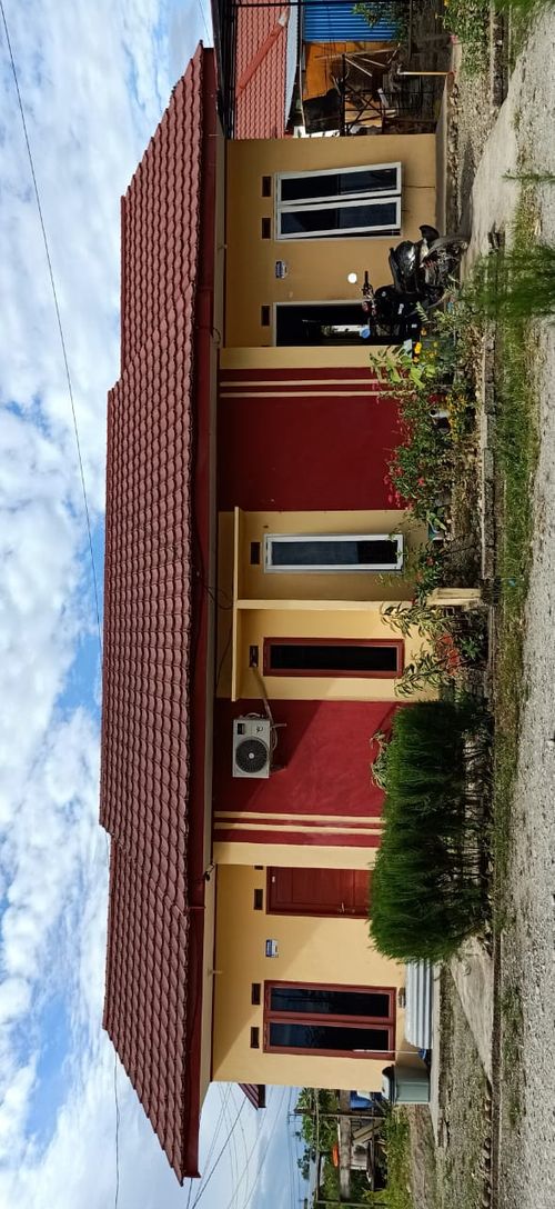 foto tampak rumah tipe 36 perumahan Griya Anggrek Asri