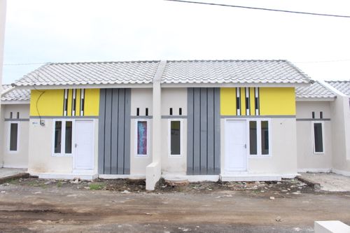 foto tampak rumah tipe 36 perumahan GRAND CITY RESIDENCE