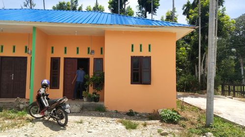 foto tampak rumah tipe 36 perumahan PERUMAHAN BIMA MAS RESIDENCE TAHAP II