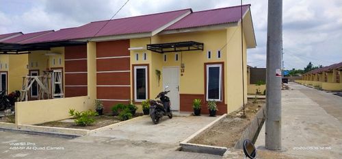 foto tampak rumah tipe 36 perumahan GRIYA ABDUL HAMID INDAH