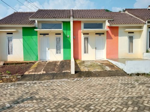 foto tampak rumah tipe 36 M2 A perumahan PERUMAHAN BANDAR INDAH PERMAI