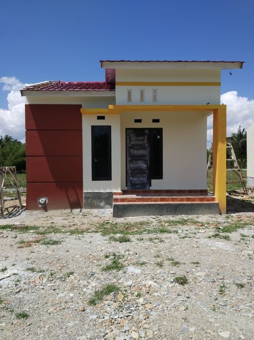 foto tampak rumah tipe RUMAH SANGAT SEDERHANA perumahan PERUMAHAN TALUMELITO RESIDENCE