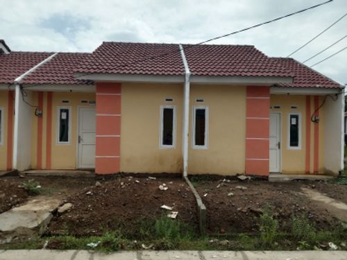 foto tampak rumah tipe 30/60 perumahan GREEN PERMATA 2