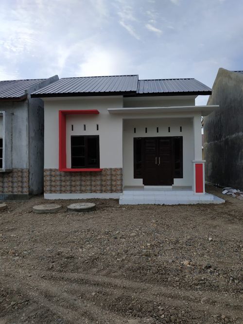 foto tampak rumah tipe A7 perumahan Rima Keuneurum Residence