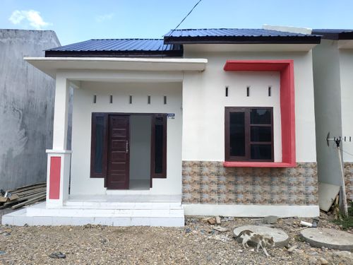 foto tampak rumah tipe A8 perumahan Rima Keuneurum Residence