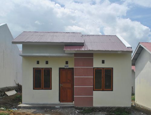 foto tampak rumah tipe hunian asri perumahan HUNIAN ASRI MATUNGKAS