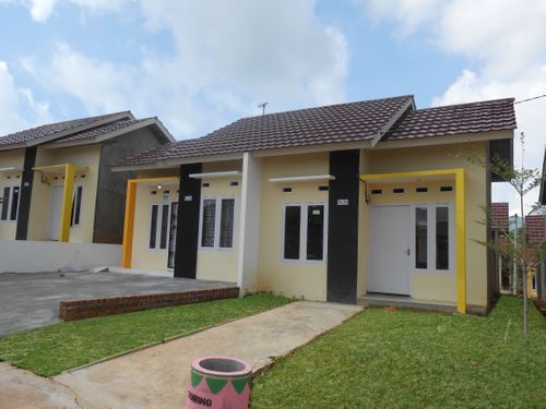 foto tampak rumah tipe TORINO 31 perumahan TORINO
