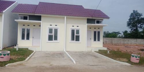 foto tampak rumah tipe TORINO 36 perumahan TORINO