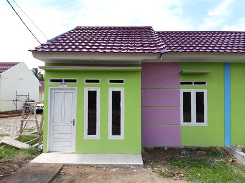 foto tampak rumah tipe 36 perumahan GRIYA CEMERLANG 4