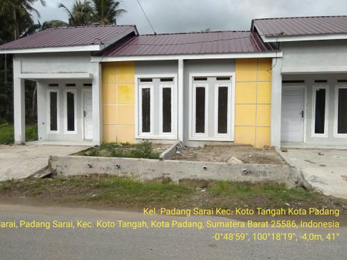 foto tampak rumah tipe 36 perumahan TAMAN FIRDAUS 