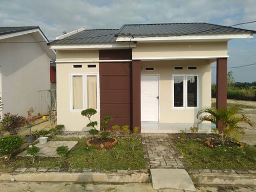 foto tampak rumah tipe 36 perumahan PONDOK DAHLIA INDAH