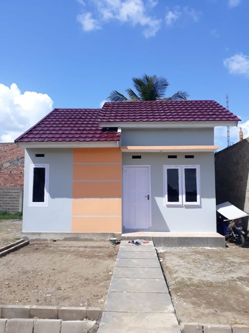foto tampak rumah tipe 36 perumahan BUMI PASUNDAN
