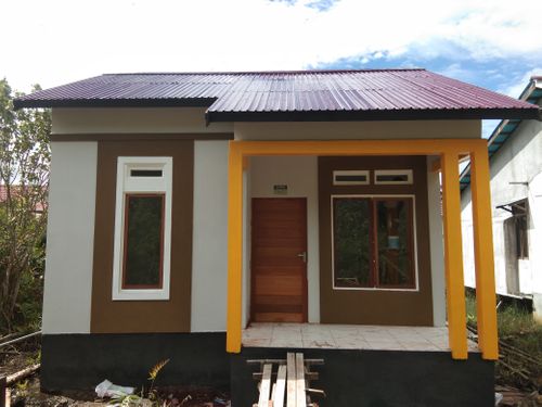foto tampak rumah tipe 36 perumahan SEPAHALE 2 RESIDENCE