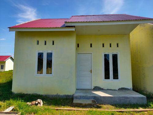 foto tampak rumah tipe 36 perumahan WAHANA KOTO PANJANG